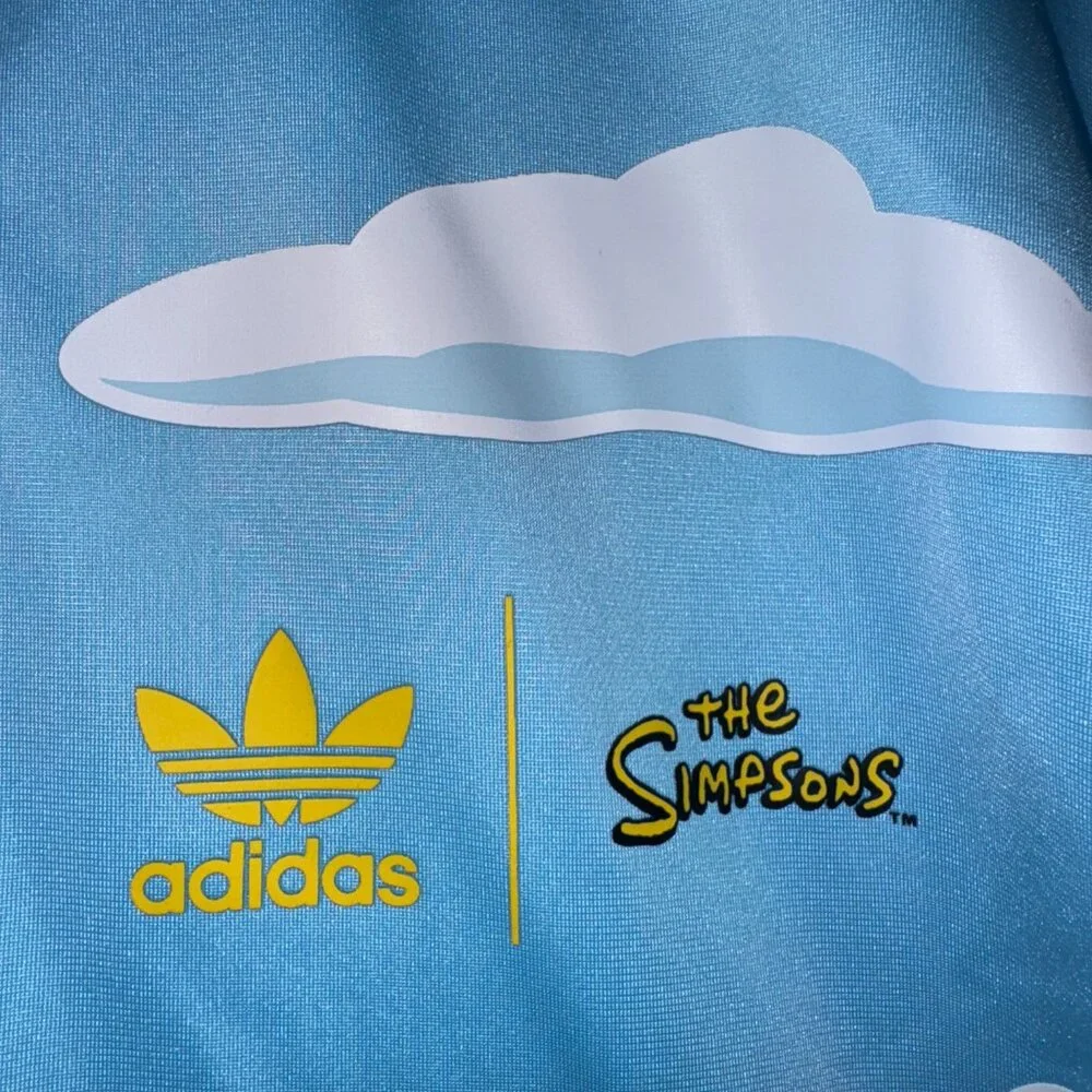 Adidas x Simpsons Firebird Cloud Original Track Jacket Men's Size S IM8031 NEW - Picture 4 of 9